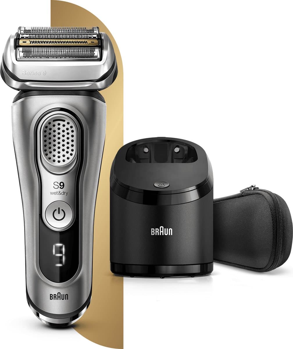 Braun Series 9 9365cc Grafiet - Elektrisch Scheerapparaat met Reinigingsstation thumbnail 8