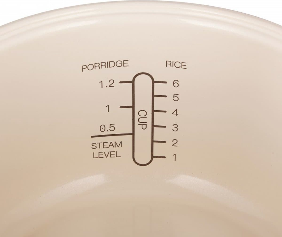 Lauben Rice Cooker - 3L- Rijstkoker - Stoomkoker - Rijstkoker met lage suikerfunctie - 605W - Wit thumbnail 7