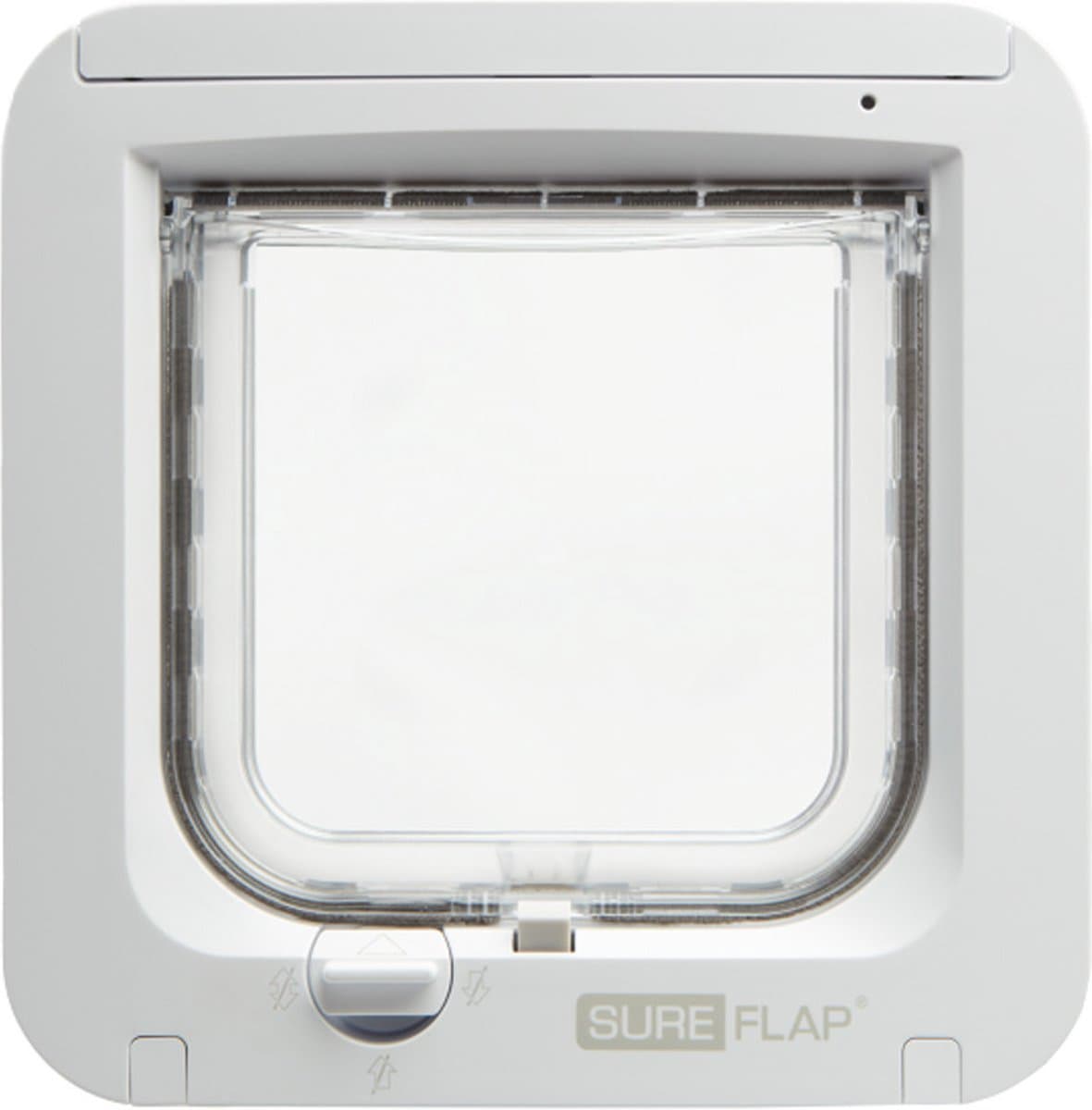 SureFlap Microchip - Kattenluik - Grijs Wit - 12 x 14 cm thumbnail 2