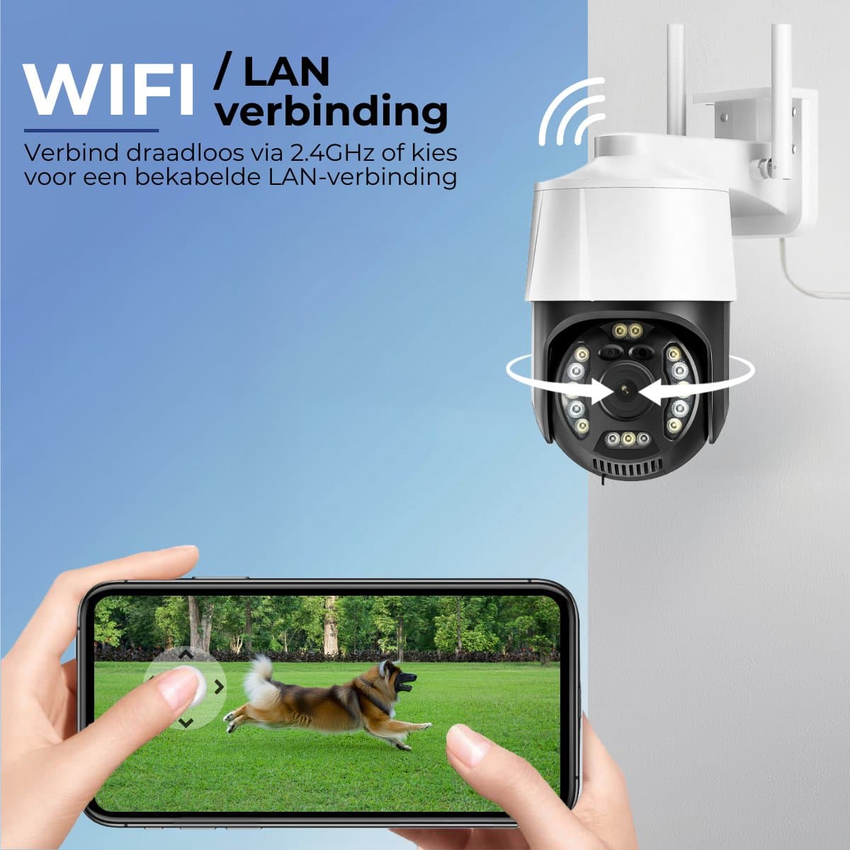 Camux Cam-VisionX Beveiligingscamera Buiten IP66 3MP 2K thumbnail 3