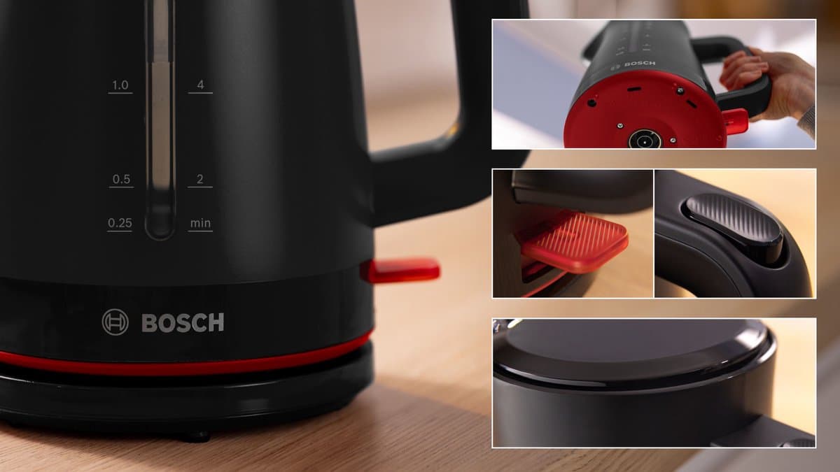 Bosch TWK3M123 MyMoment - Waterkoker - Zwart thumbnail 5