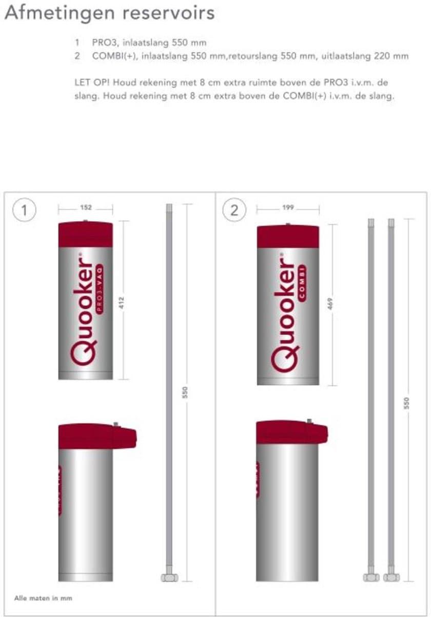 Quooker Fusion Square Mat Zwart met Combi Boiler + thumbnail 5
