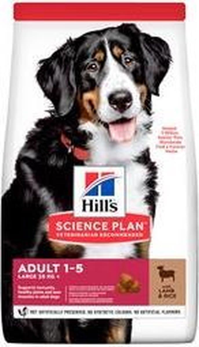 Hills Canine Adult Large Lam - Rijst 14 kg thumbnail 2