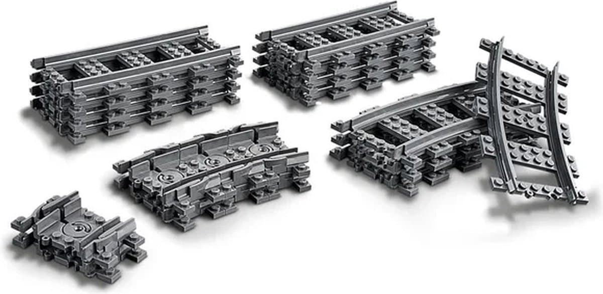LEGO City Treinrails - Constructiespeelgoed voor treinsets thumbnail 8