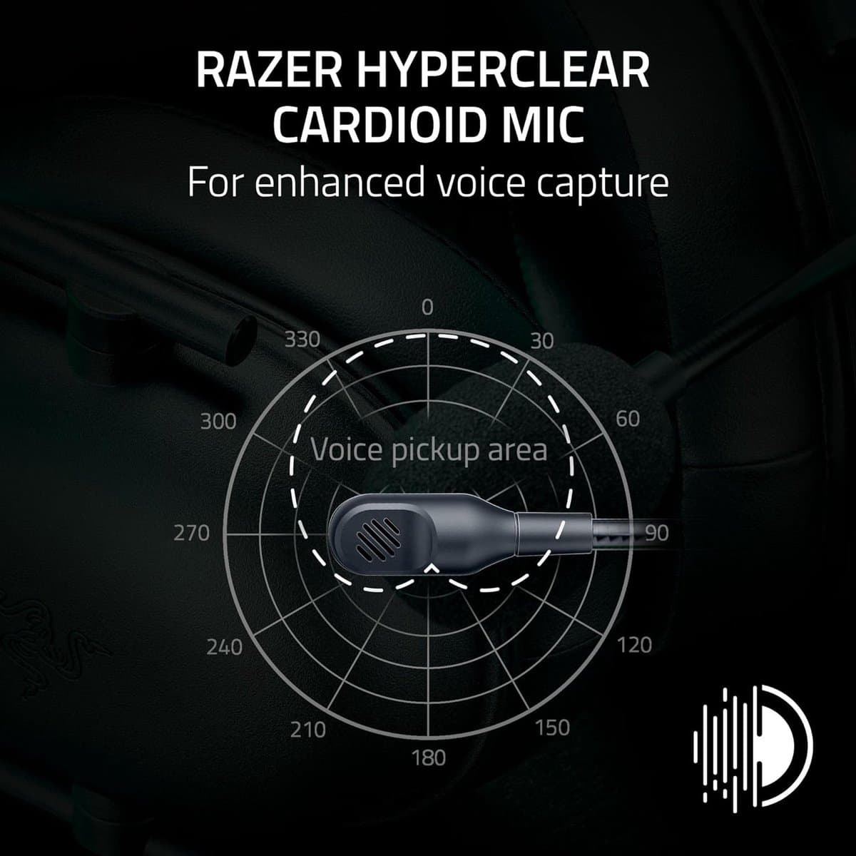 Razer BlackShark V2 X - Gaming Headset - Xbox Licensed - Lichtgewicht - 3D-audio - 3.5mm Jack -Zwart thumbnail 5