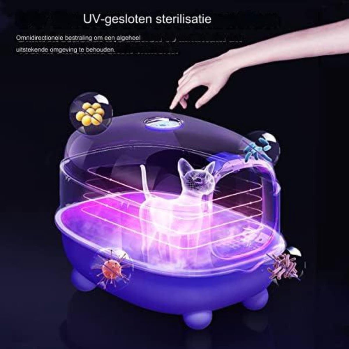Velox Automatische Kattenbak - Zelfreiniginde Kattenbak thumbnail 4