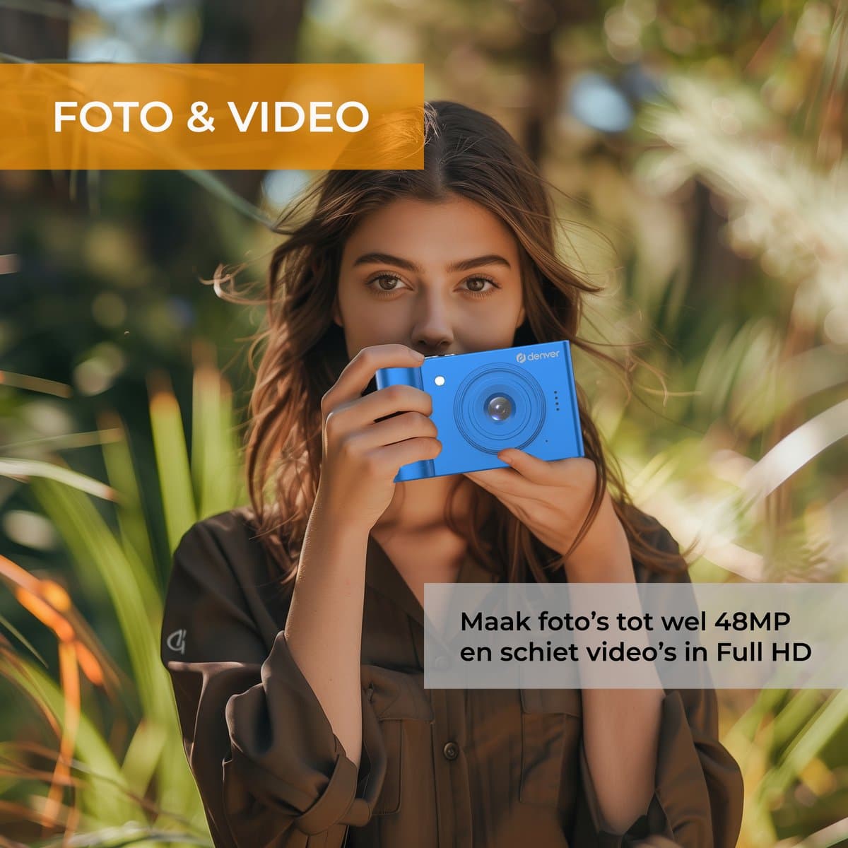 Denver DCA4811BU met 5MP-sensor en Full HD thumbnail 3