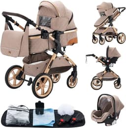 Productfoto van Kinderwagen - Buggy - Kinderwagen 3 In 1 - Kinderwagens & Buggy's - Kinderwagens - Baby