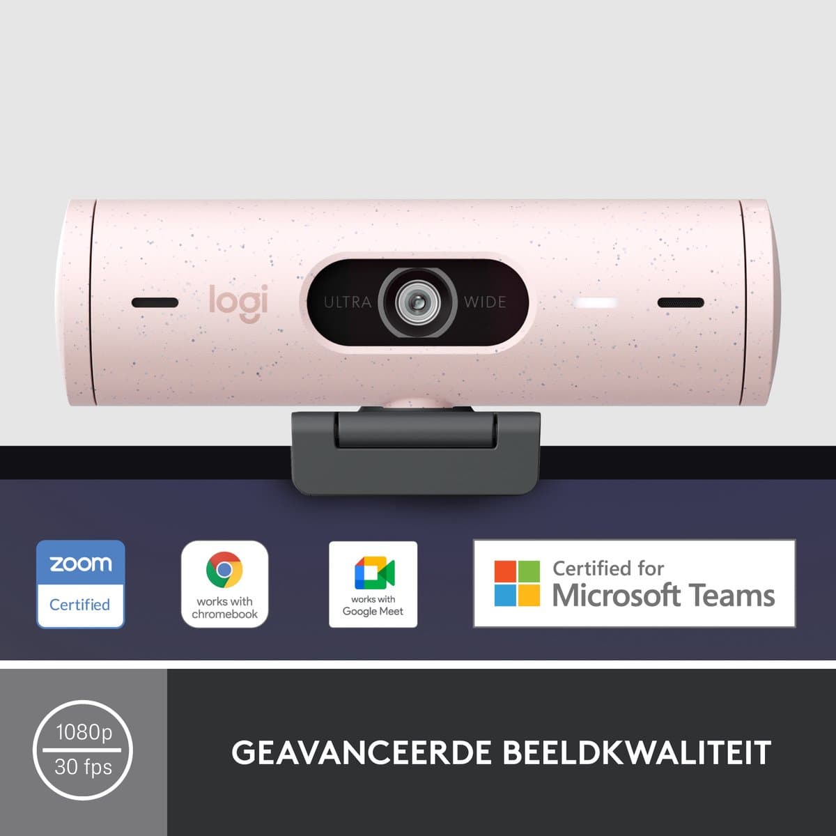 Logitech Brio 500 - Full HD webcam met automatische framing thumbnail 8