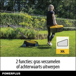 Productfoto van Powerplus Elektrische Grasmaaier 320mm