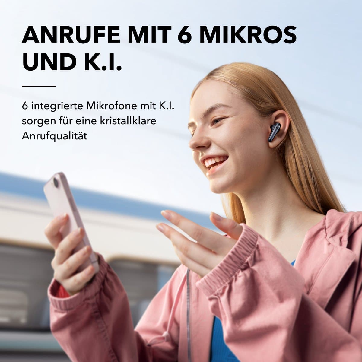 Anker Liberty 4 Draadloze Oordopjes - Noise Cancelling - In-Ear Headset thumbnail 4