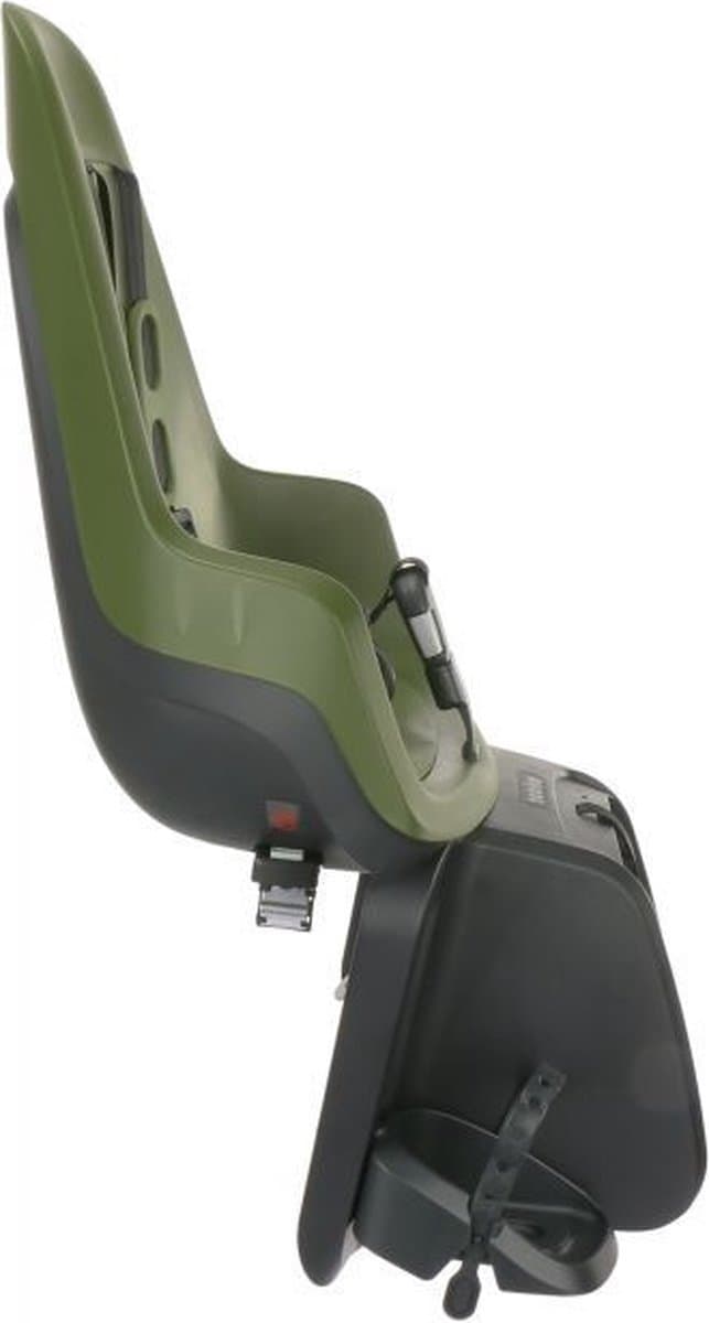 Bobike One Maxi E-BD/bagagedragermontage - Olive Green - fietsstoeltje - kinderzitje - achterzitje - fietszitje - voor achterdrager van een fiets of e-bike thumbnail 6