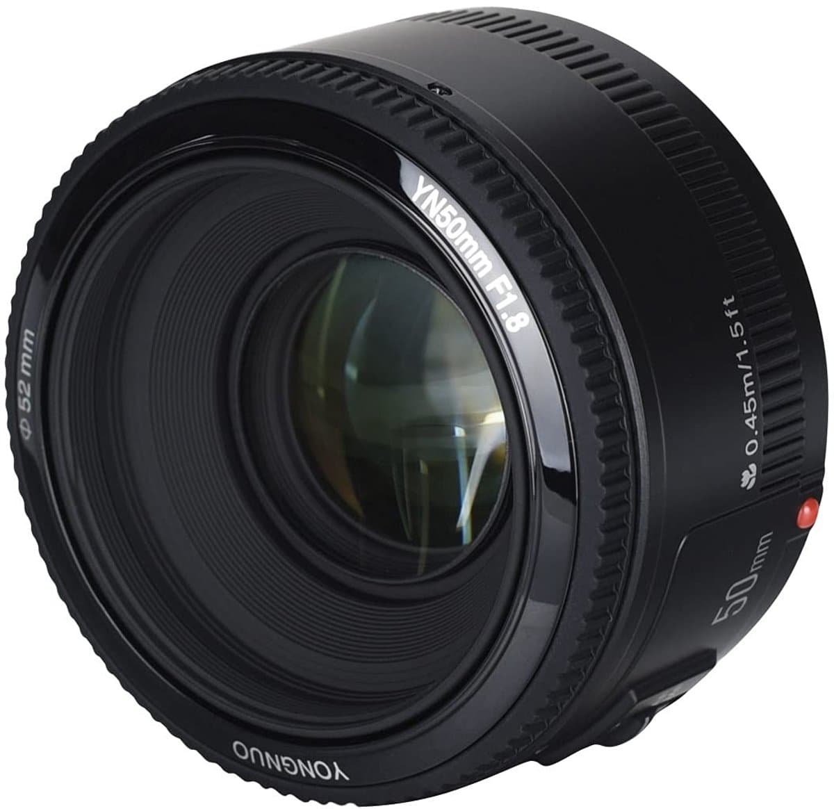 Allecto - Yongnuo YN 50mm F/1.8 AF/MF Lens voor Canon EF Camera's thumbnail 5