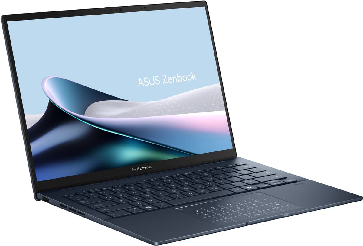 ASUS Zenbook 14 OLED UX3405CA-QD012W Intel Core Ultra 7 255H Laptop 35,6 cm (14") WUXGA 32 GB LPDDR5x-SDRAM 1 TB SSD Wi-Fi 7 (802.11be) Windows 11 Home Nederlands Blauw thumbnail 2