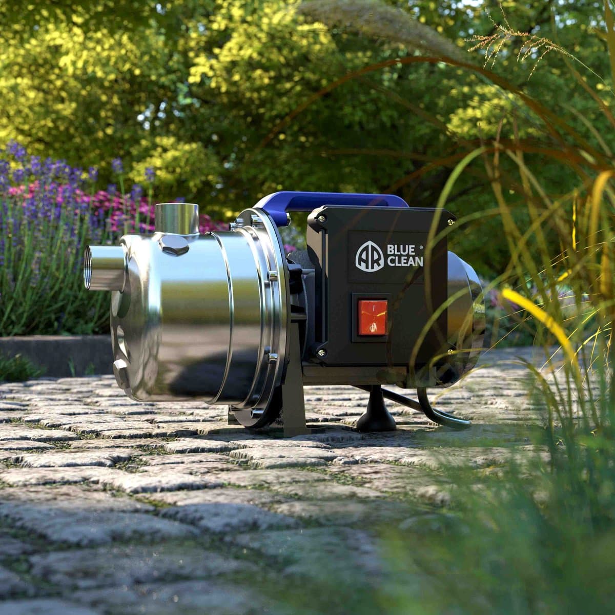 Annovi Reverberi ARGP 800P Beregeningspomp / Waterpomp 800W - 3500l/h - RVS Pomphuis - Zelfaanzuigend Tuinpomp - Aanzuigpomp - Voor besproeien van tuin / gazon thumbnail 6