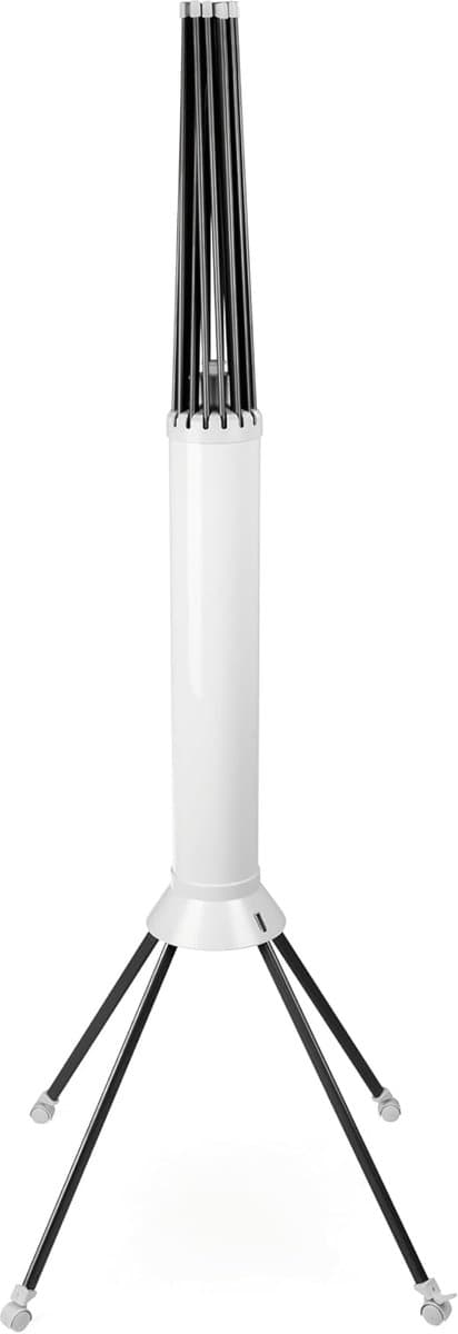 Waaierdroogrek - Droogmolen Systeem - Wasgoed Drogen - Individueel Aanpasbaar - 8 Meter Lijnlengte - Grijs Wit thumbnail 8