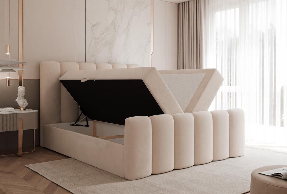 Compleo24-Boxspringbed-160x200-Tweepersoonsbed met Bonell-matras thumbnail 4