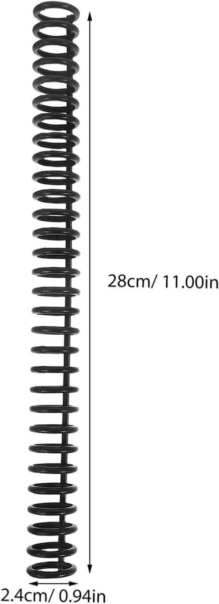 Plastic Spiral Bindings - Boekbind Spiralen - Documenten Binden - Universeel Compatibel - 10 Stuks - Diverse Kleuren thumbnail 7