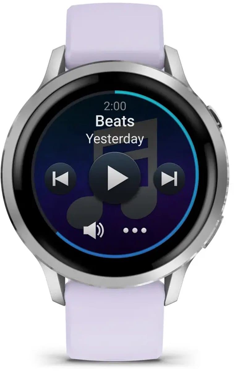 Garmin Venu 4 - Multisport smartwach - 41 mm - AMOLED - Zilverkleurig/Lila thumbnail 6