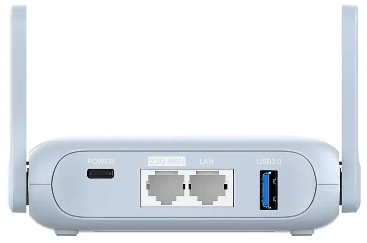 Emvae AX3000 WiFi 6 Reisrouter met VPN en 2.5G WAN thumbnail 5