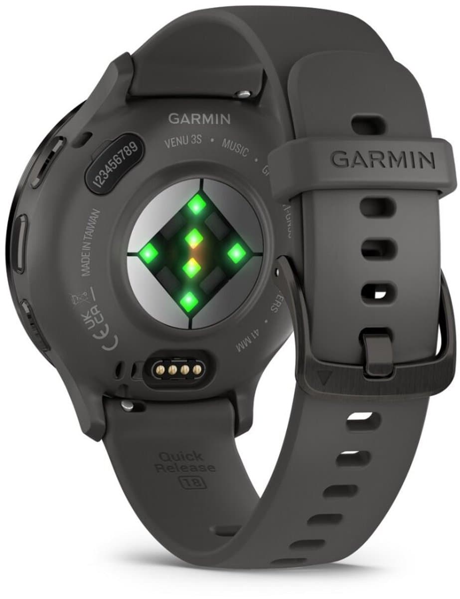 Garmin Venu 3s - Smartwatch - AMOLED-Scherm - 41 mm - Pebble Grey thumbnail 7