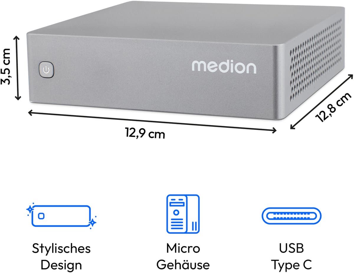 MEDION S06 MD35310 Core i3-barebone thumbnail 6