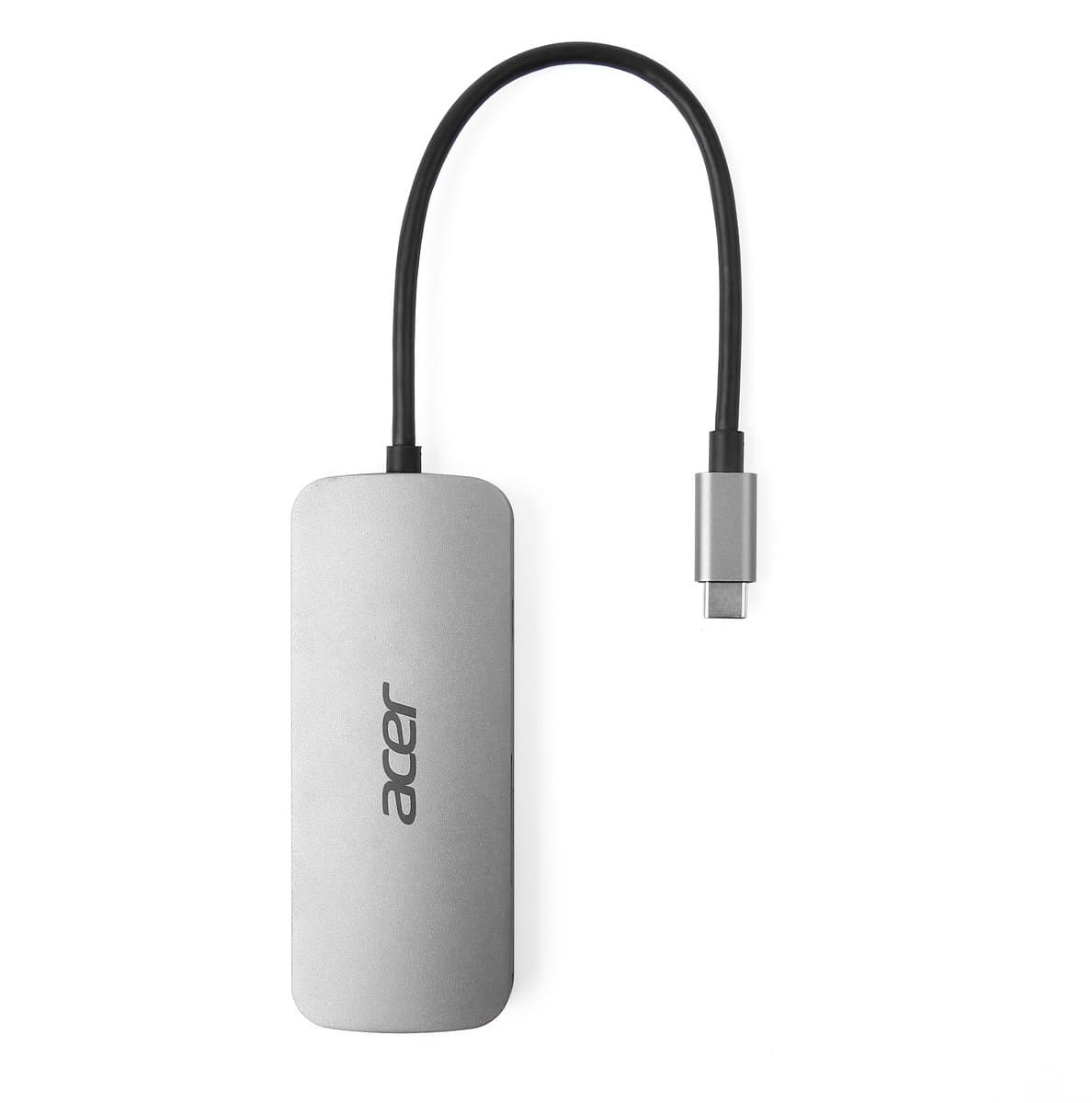 Acer 7-in-1 – Docking Station – Laptop – USB-C – 4K HDMI – Plug & Play - Zilver thumbnail 3