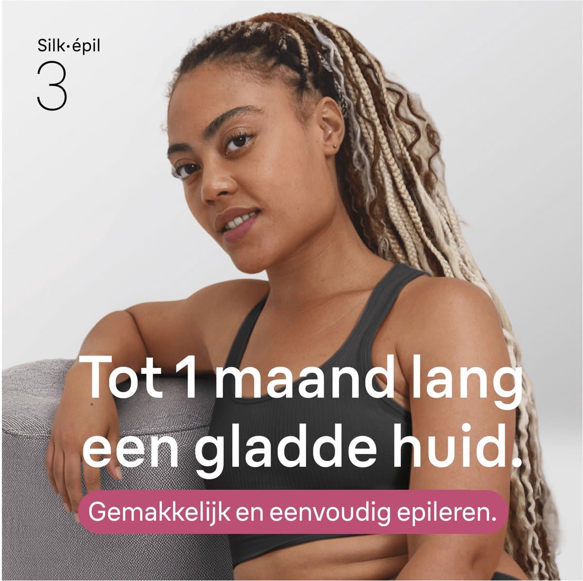 Braun Silk·épil 3 - Snoergebonden Epilator - 3-031 - Langdurig Gladde Huid - Inclusief Scheerkop en Trimkam - Roze thumbnail 6