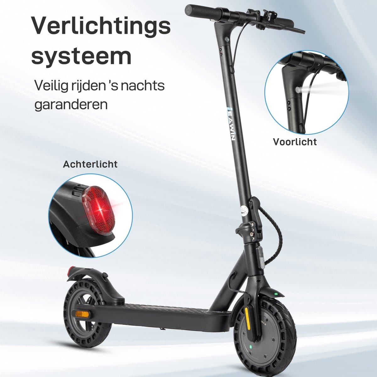 LEAWIN E5PRO Elektrische Step - 375Wh - 30 km actieradius thumbnail 8