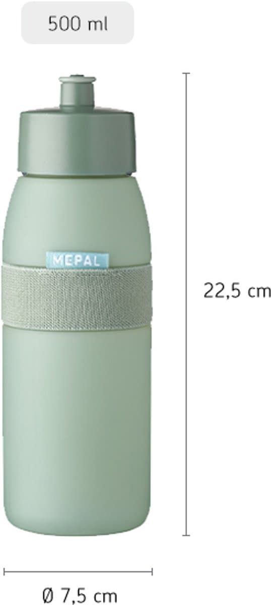 Mepal Bidon Ellipse Vivid Mauve 500 ml thumbnail 3