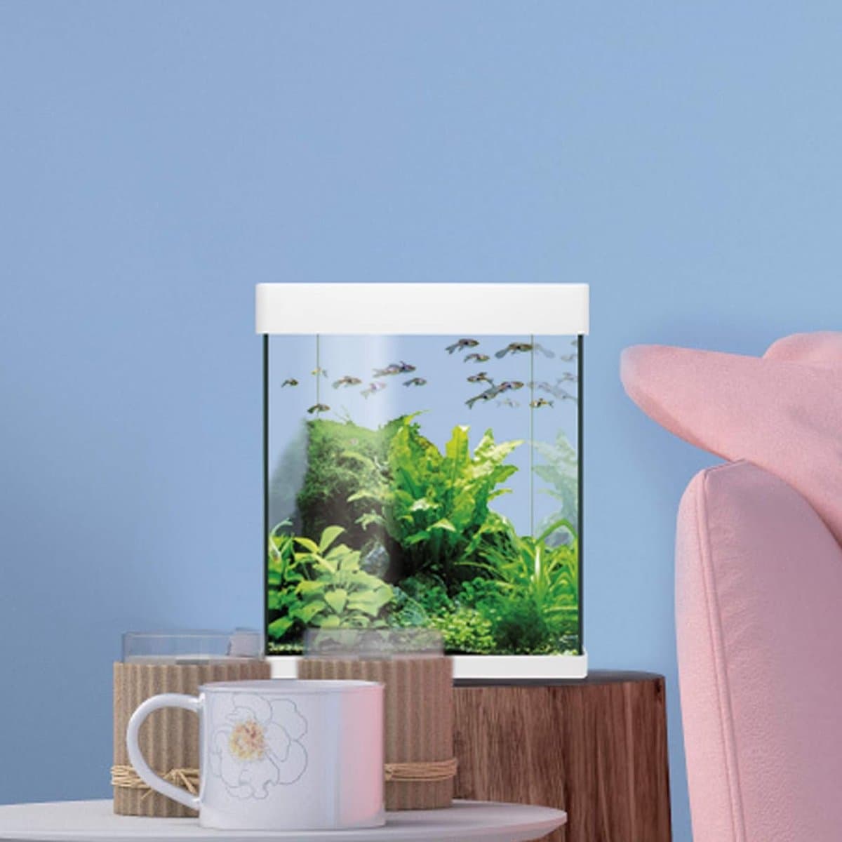 Nano Aqua 10 liter aquariumset met LED