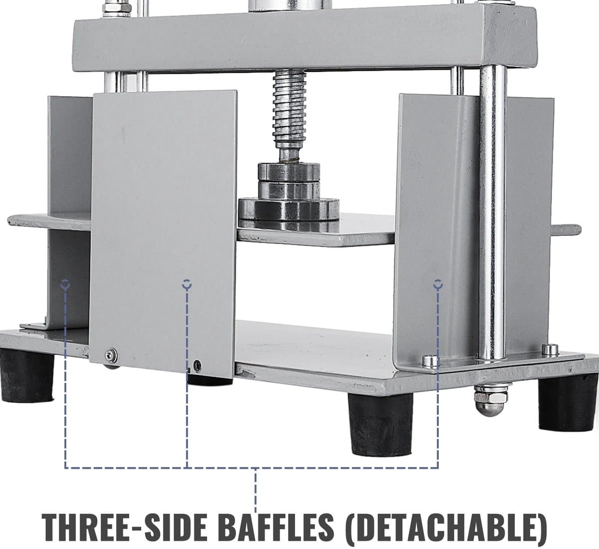 LabelOne Papierpers - Boekenpers - Boekbindpers - A4 formaat - handmatig - perskracht tot 1500 kg - afvlakkingsdikte tot 150 mm thumbnail 2