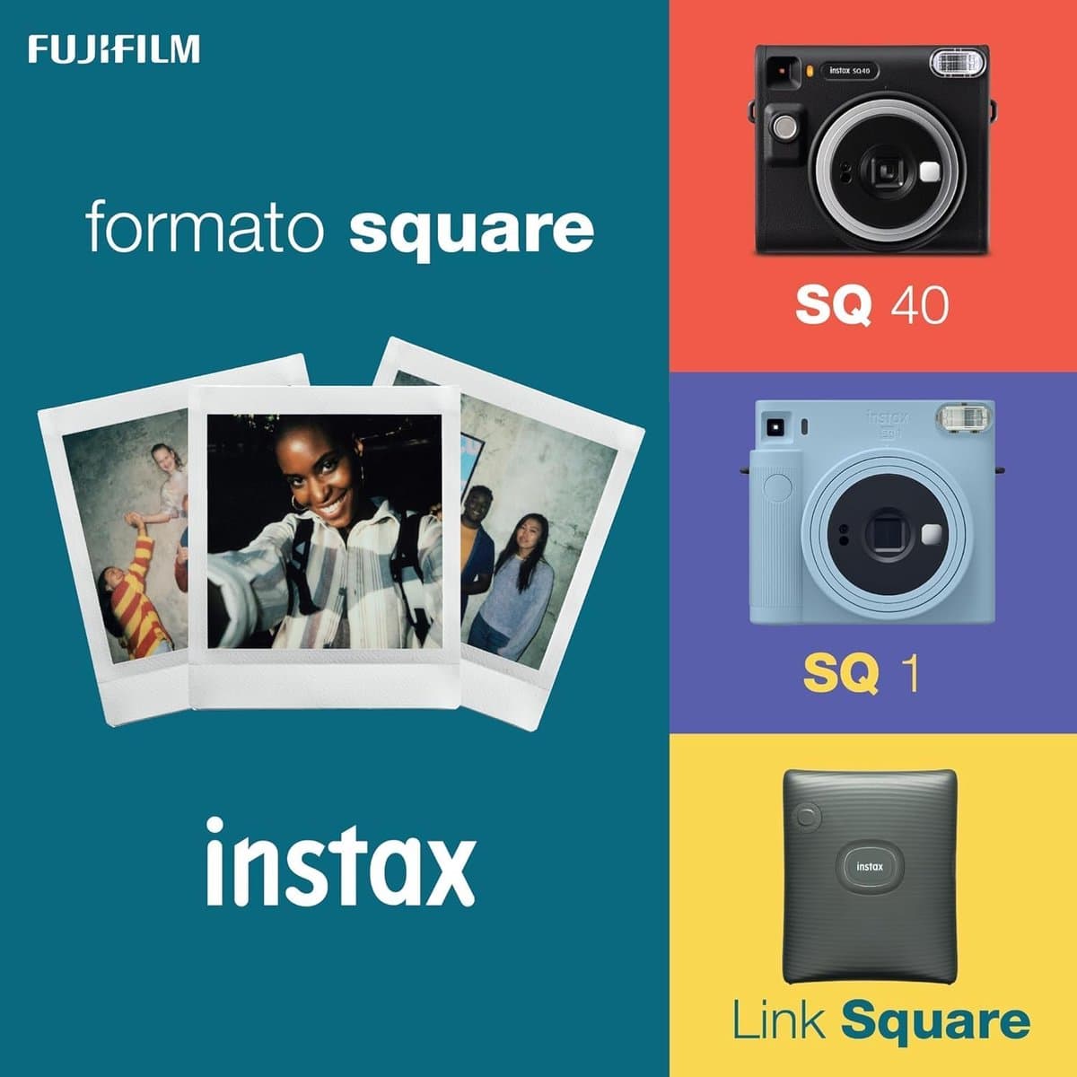 RFWR® Smartphoneprinter SQUARE voor het afdrukken van foto's thumbnail 3