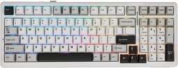Productfoto van AULA F99 Wit - Mechanisch Draadloos Toetsenbord 96%