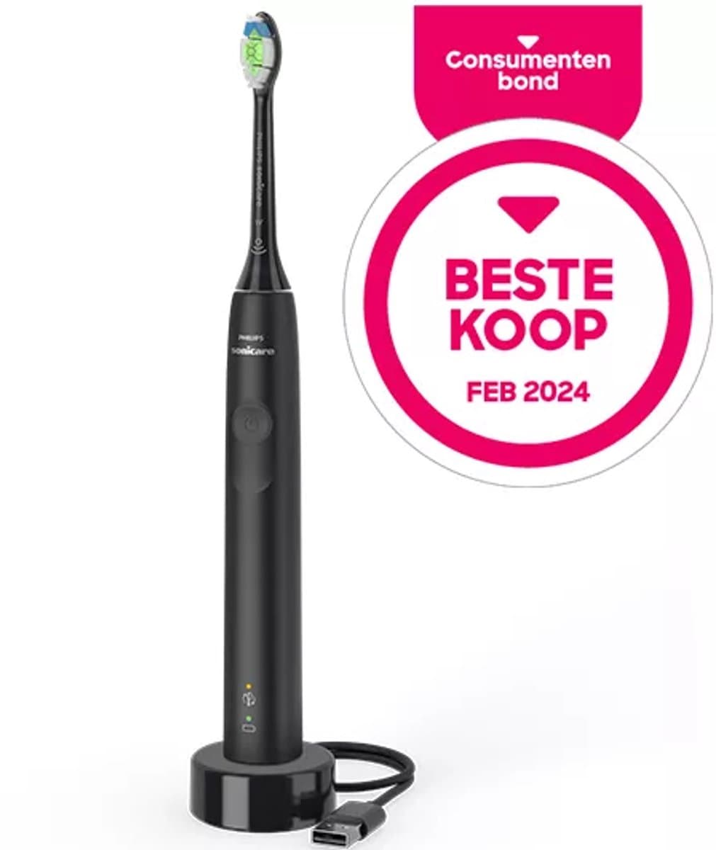 Philips Sonicare Series 4100 - Elektrische Tandenborstel - Zwart -HX3681/54 thumbnail 7