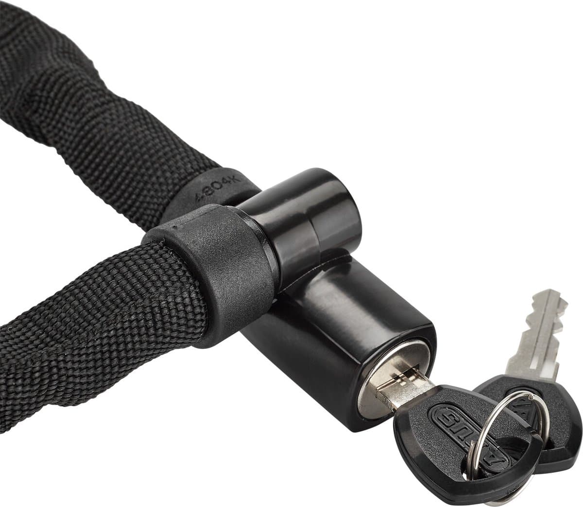 Abus 4804k Kettingslot Zwart 110 cm thumbnail 5