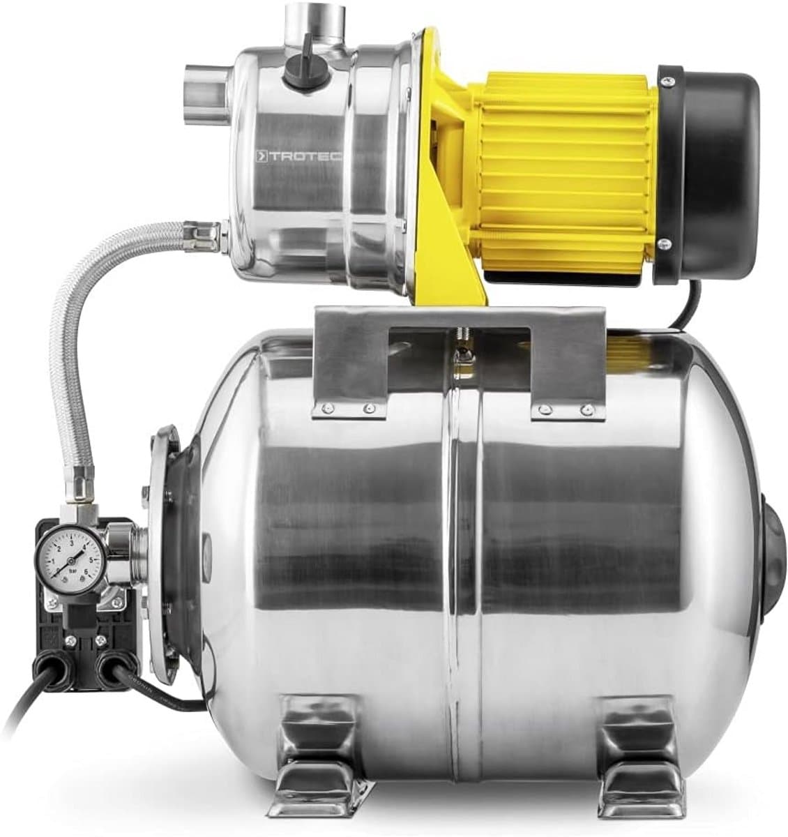 Waterpomp - Dompelpomp - Tuin besproeien - RVS behuizing - 1000 Watt - Zwart thumbnail 7