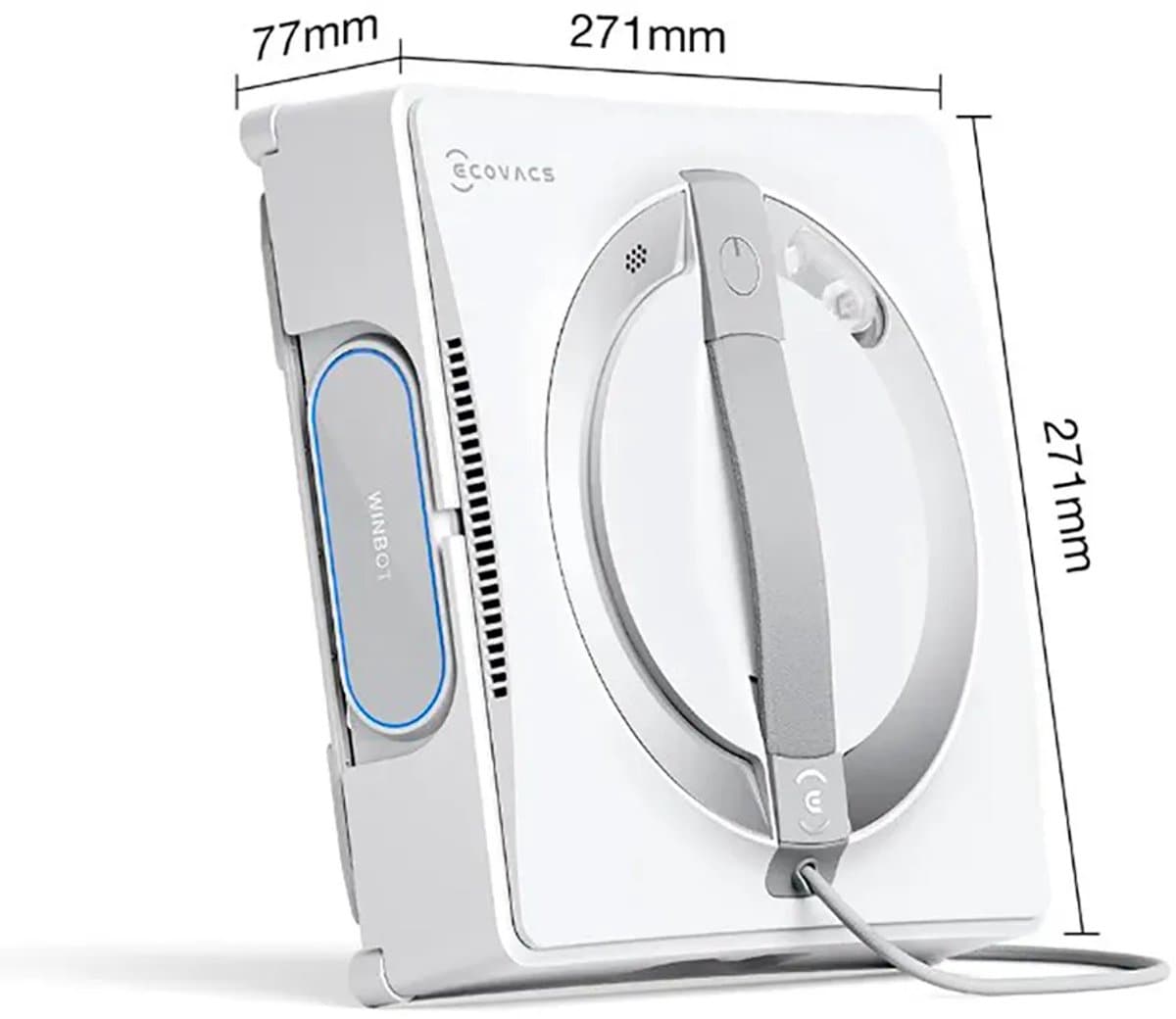 ECOVACS - Winbot W2 Pro - Automatische ruitenreinigingsrobot - Robot ramen lapper - Slimme reinigingstechniek - ramen, douchedeuren - Ruitenreiniger thumbnail 8