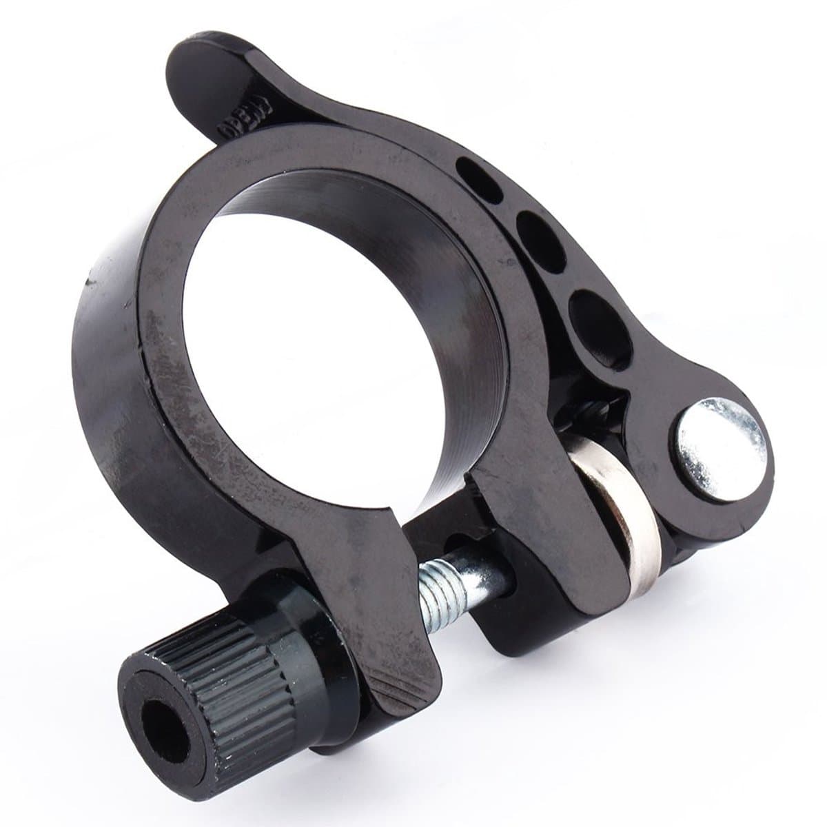 Bicycle Saddle Clamp - Nieuwe Alloy 31.8mm/34.9mm - Mountain Bike Fiets Seatpost Klemmen Snelle Ontgrendeling thumbnail 8