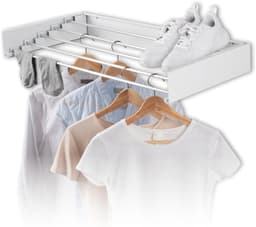 Productfoto van Wanddroger - Uittrekbaar droogrek