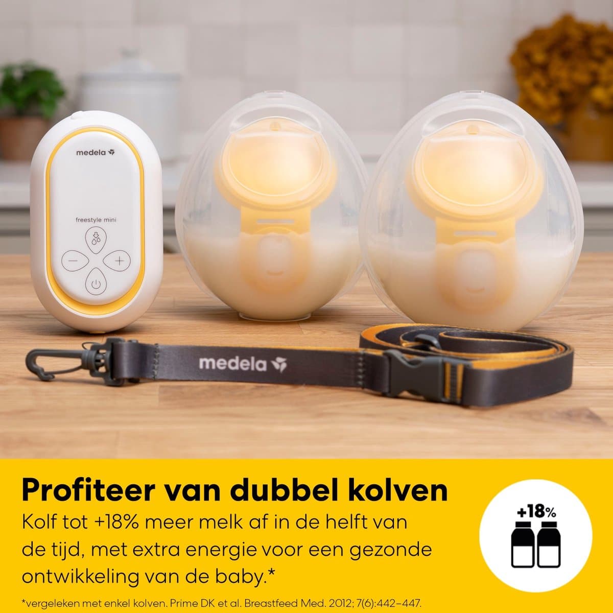 Medela Freestyle Mini Hands-Free - Draagbare dubbele elektrische kolf thumbnail 7