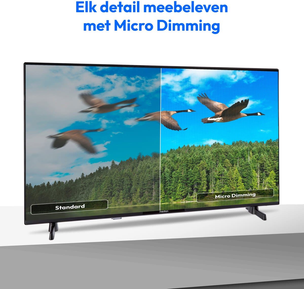 MEDION 108 cm 43" Full HD TV Android TV Smart TV HDR Prime Video PVR Bluetooth, MD843100 thumbnail 8