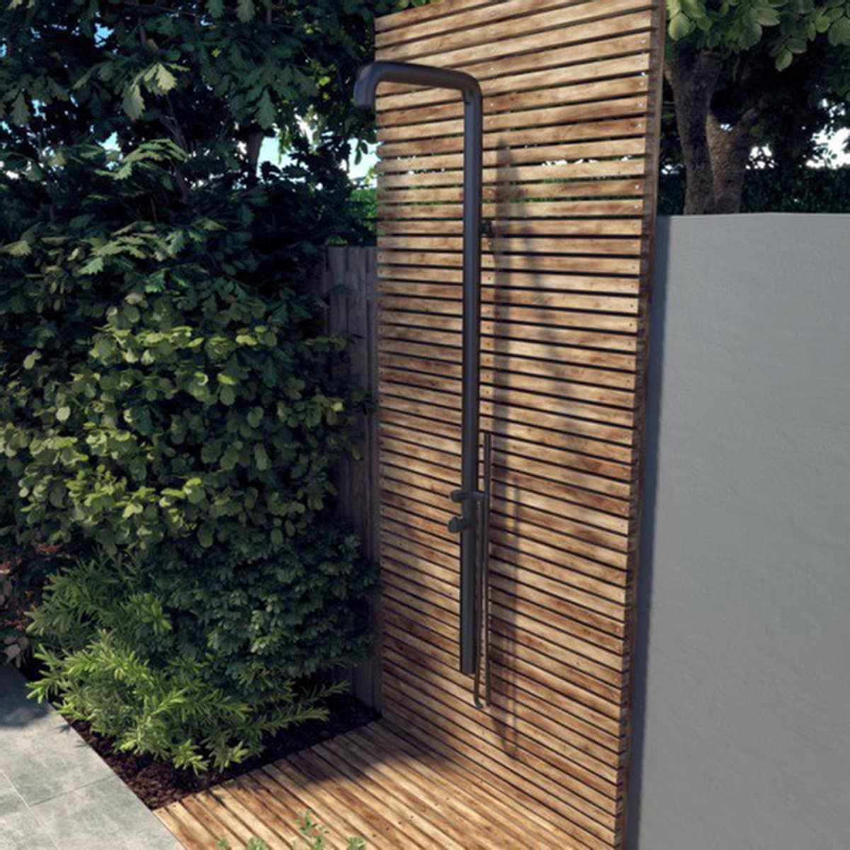 Saniclass Outdoor buitendouche - RVS 316 met handdouche thumbnail 5