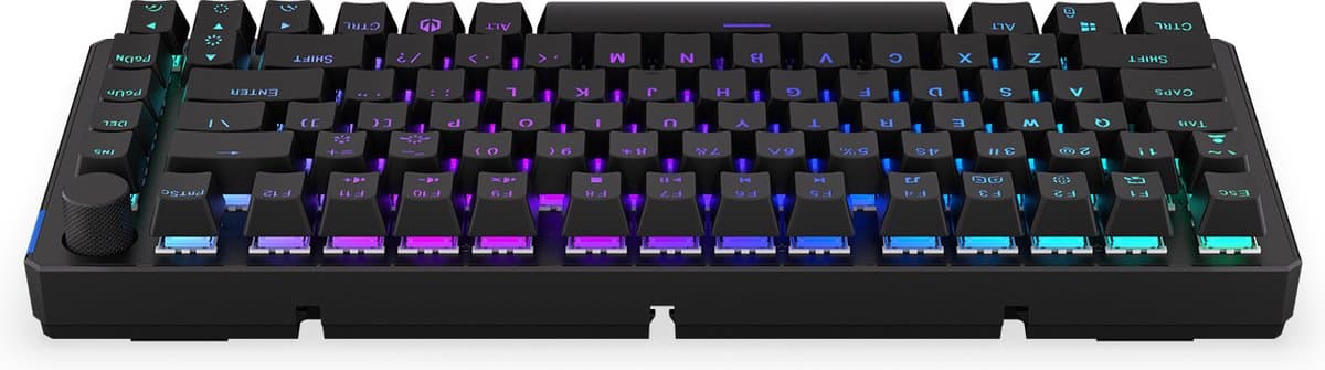 Endorfy Thock 75% Draadloos Kailh Red Switch RGB Engels Mechanisch Gamingtoetsenbord (EY5A073) thumbnail 8