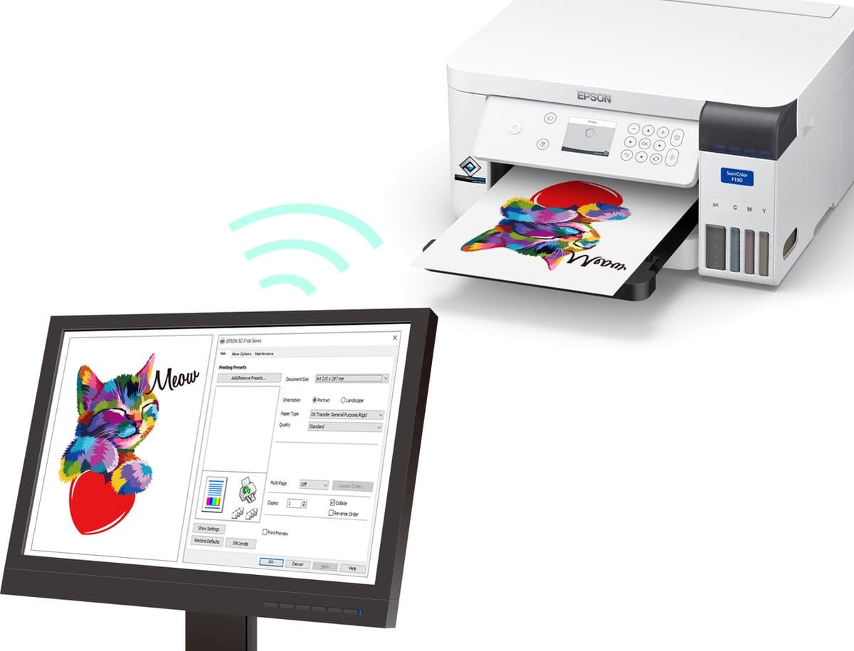 Sublimatie Printer Epson SureColor SC-F100 Wi-Fi thumbnail 6