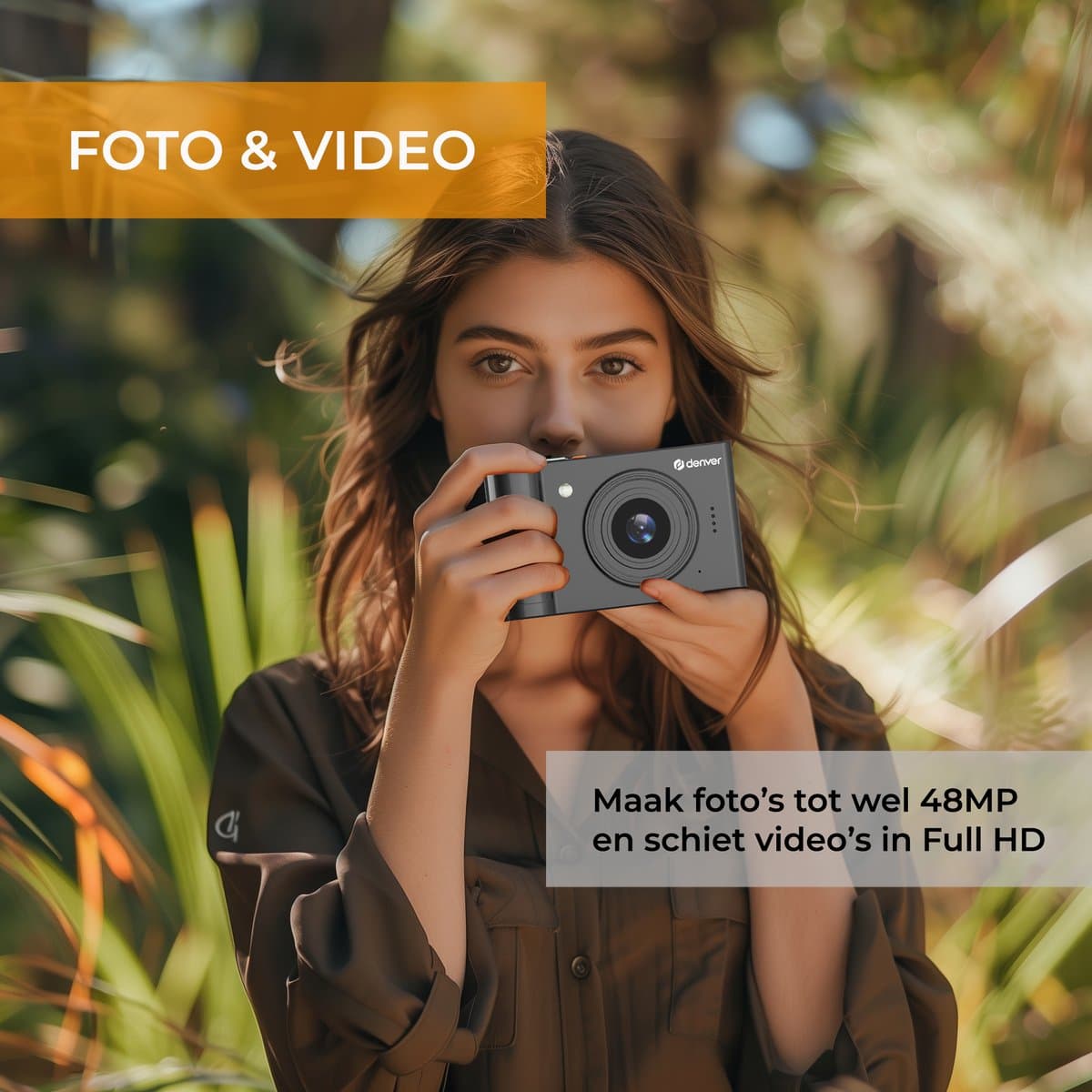 Denver DCA4811B met 5MP-sensor en Full HD thumbnail 3