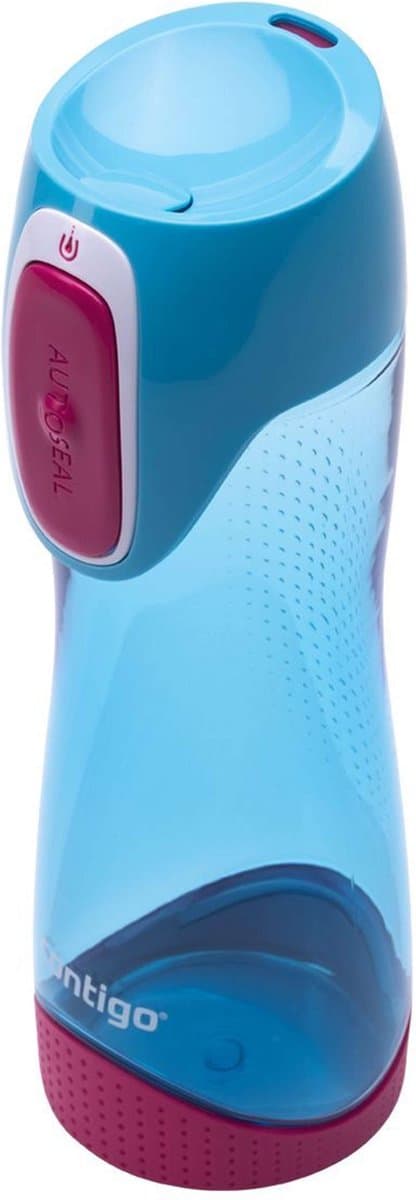 Contigo Swish Autoseal drinkfles kinderen, waterfles vrij van schadelijke stoffen & BPA, 100% lekvrij, vaatwasserbestendig, ideaal voor kinderdagverblijf, kleuterschool, school en sport, 500ml | Sky Blue thumbnail 8