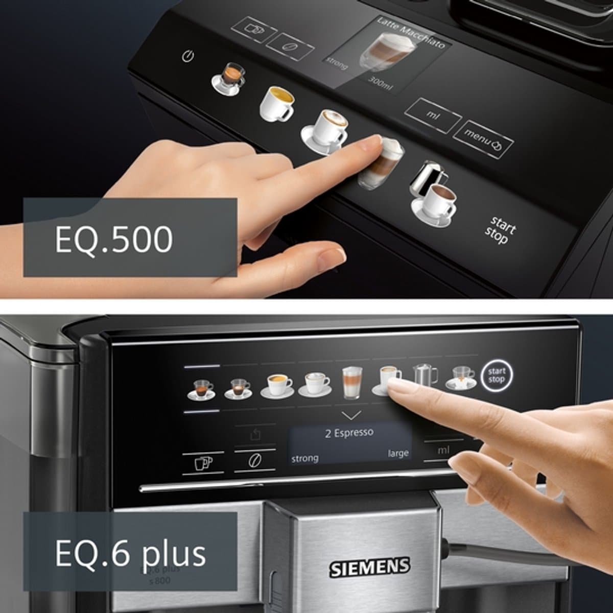 Siemens EQ6 Plus s100 TE651209RW - Volautomatische espressomachine - Koffiemachine met bonen thumbnail 7