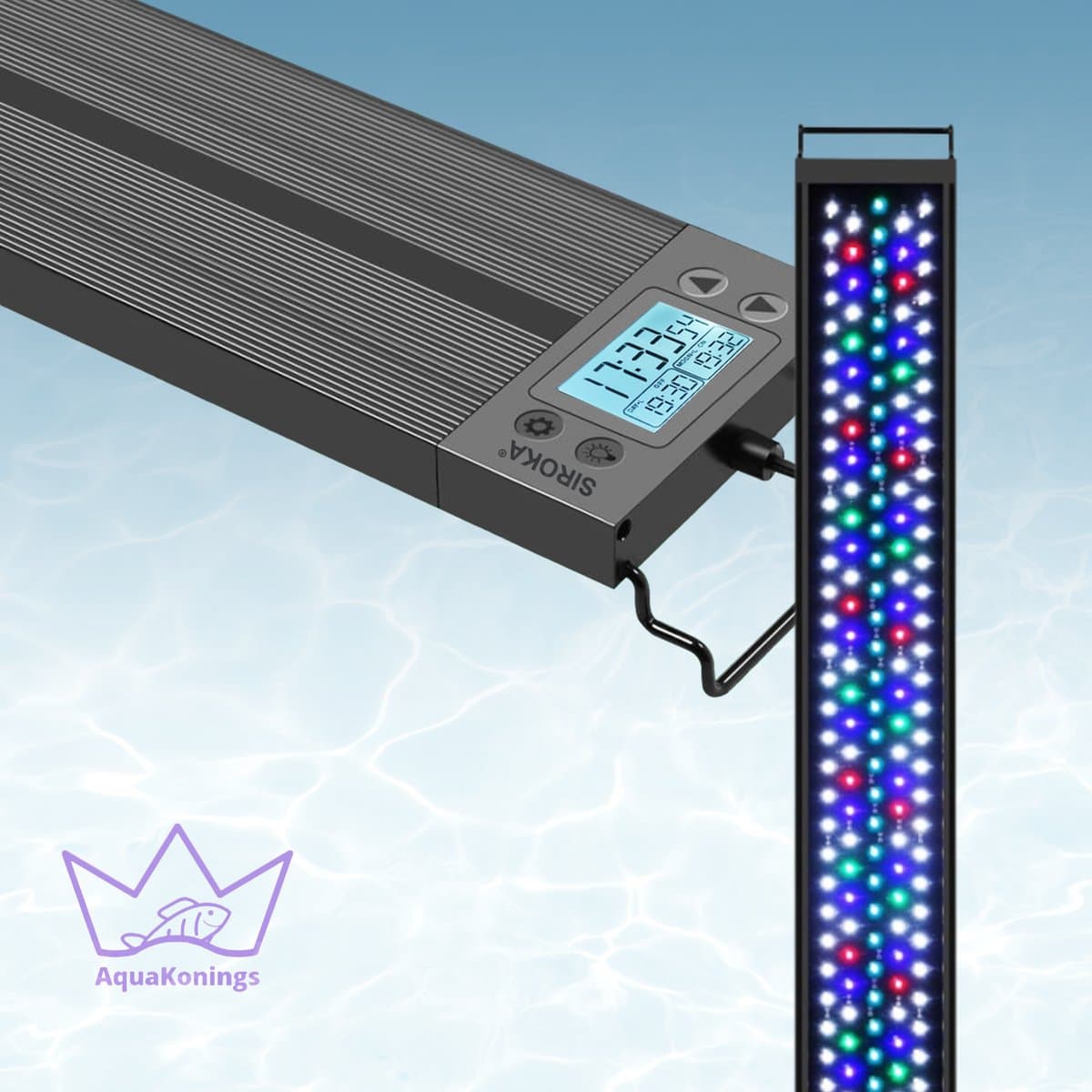 LED Aquariumlamp 60-75cm - Dimbaar, Timer & RGB