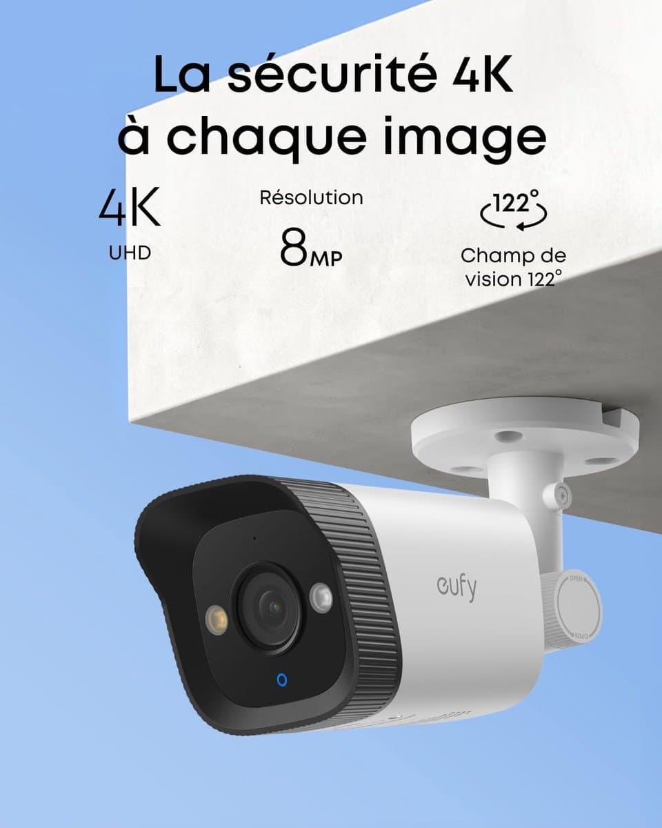 Eufy T8P00321 4K PoE Bullet Camera met AI-detectie thumbnail 8